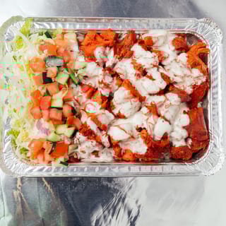 Chicken Over Rice Platter